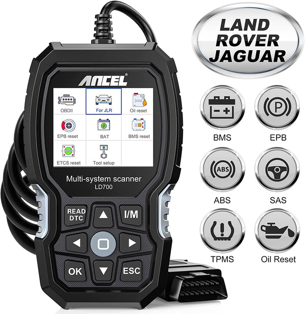 Land Rover Jaguar Scan Tool ANCEL LD700 All Systems 14+ Reset Functions
