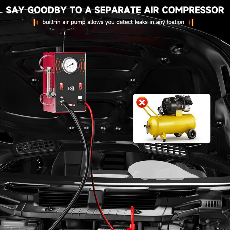 Automotive EVAP Smoke Machine Car Vacuum Leak Detection Tester Diagnostic  Tool